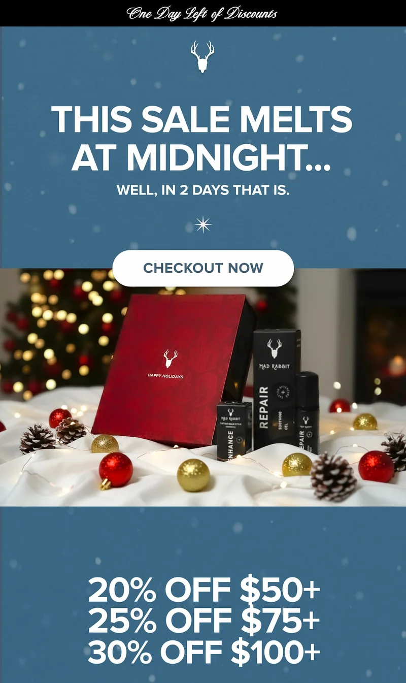this sale ends at midnight - well, in 2 days that is.