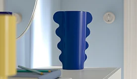 blue vase