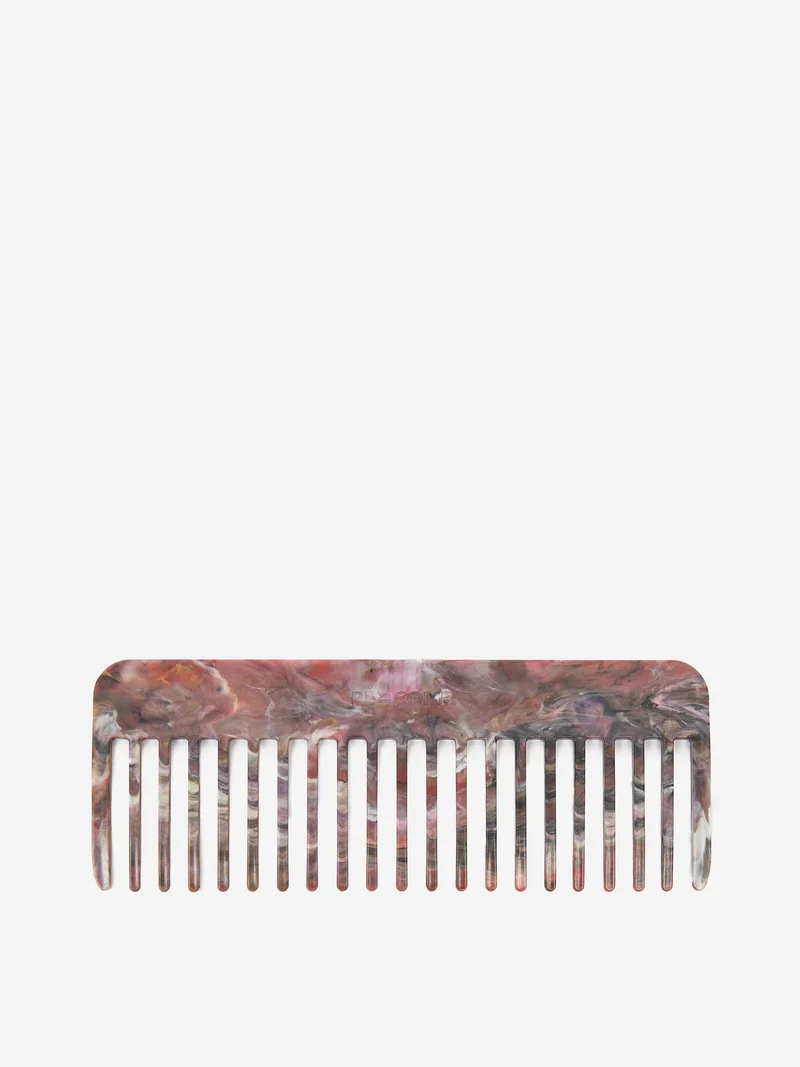 Image of RE=COMB Recycled Hair Comb - Marbled Warm