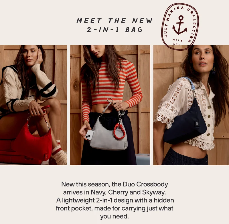 Meet the 2-in-1 bag