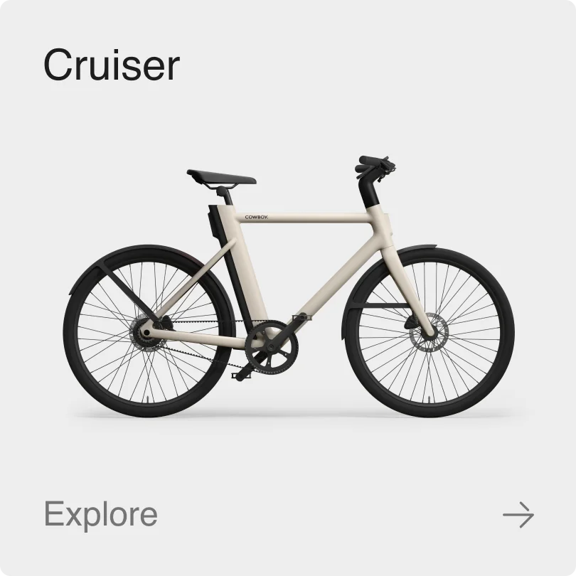 A photograph render of a Cowboy Cruiser