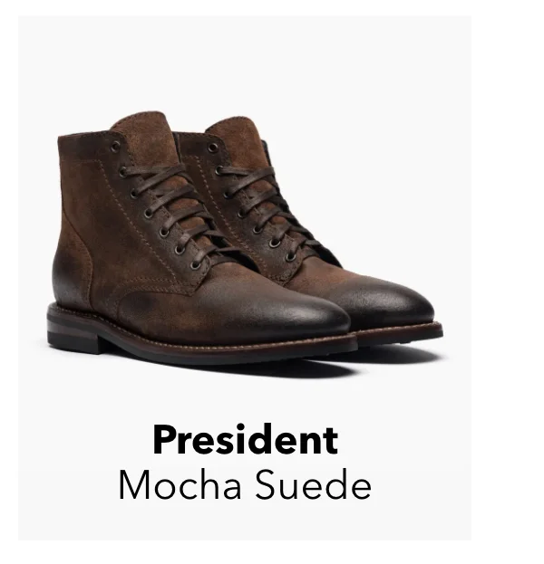 President Mocha Suede