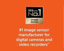 #1 image sensor manufacturere for digital cameras and video recorders**