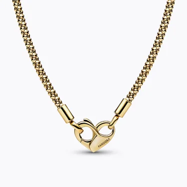 Pandora Moments Studded Chain Necklace