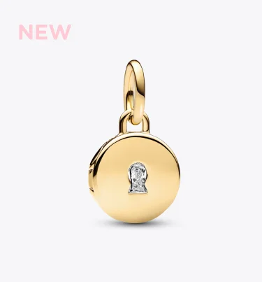 Openable & Engravable Love Locket Dangle Charm