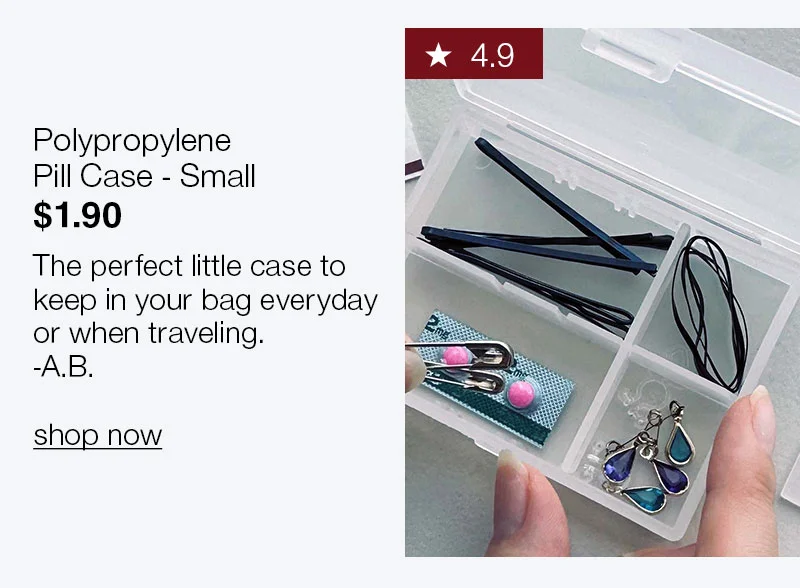 Shop Polypropylene Pill Case - Small