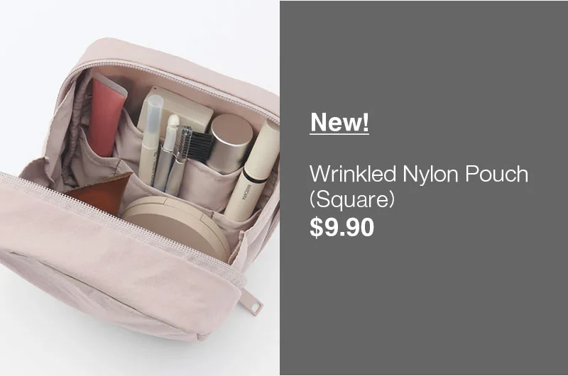 Shop Wrinkled Nylon Pouch