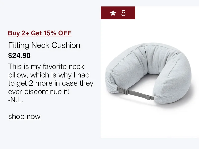Fitting Neck Cushion- Buy 2+ Get 15% OFF