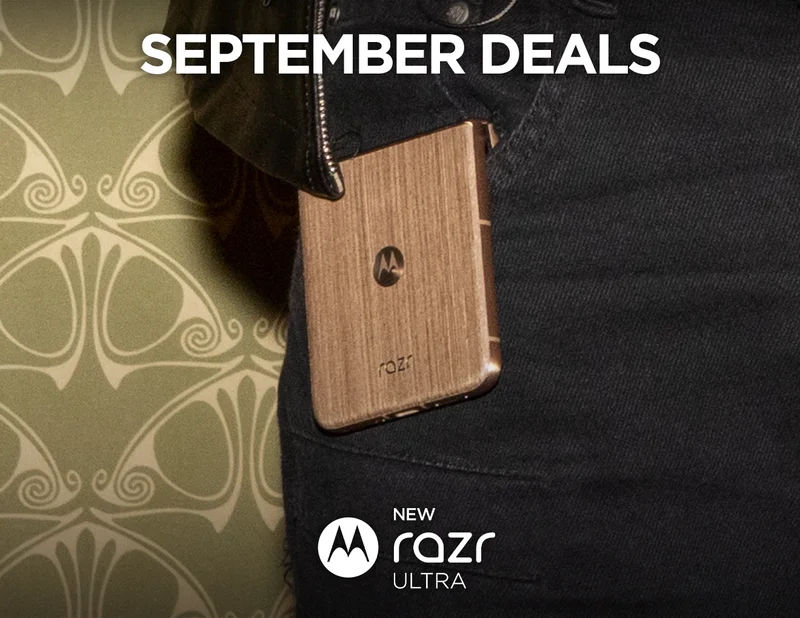 September Deals - new motorola razr ultra