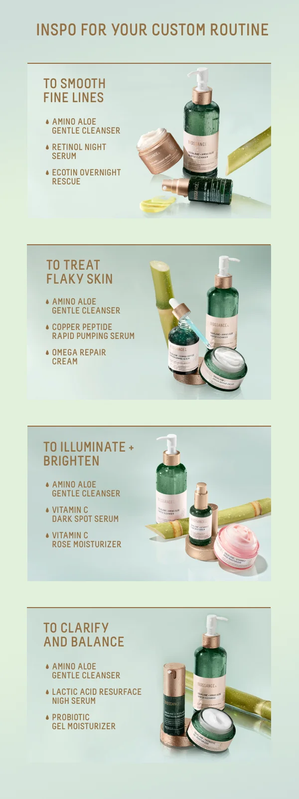 Inspo for Your Custom Routine