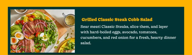 Grilled Classic Steak Cobb Salad