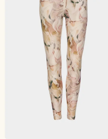 Earthen Swirl SoftMark High Waisted Midi Legging