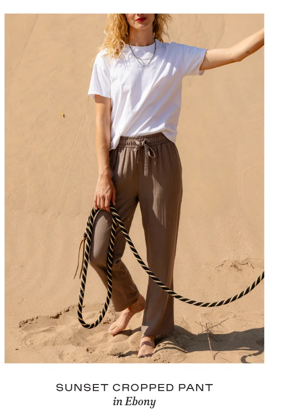 Sunset Cropped Pant Sunset Cropped Pant
