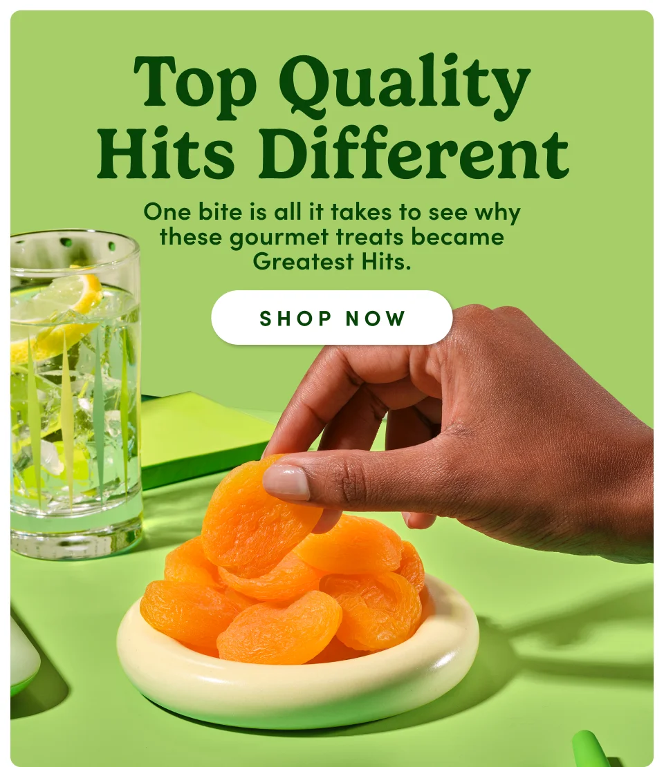 Top Quality Hits Different | One bite is all it takes to see why these gourmet treats became Greatest Hits; Shop now