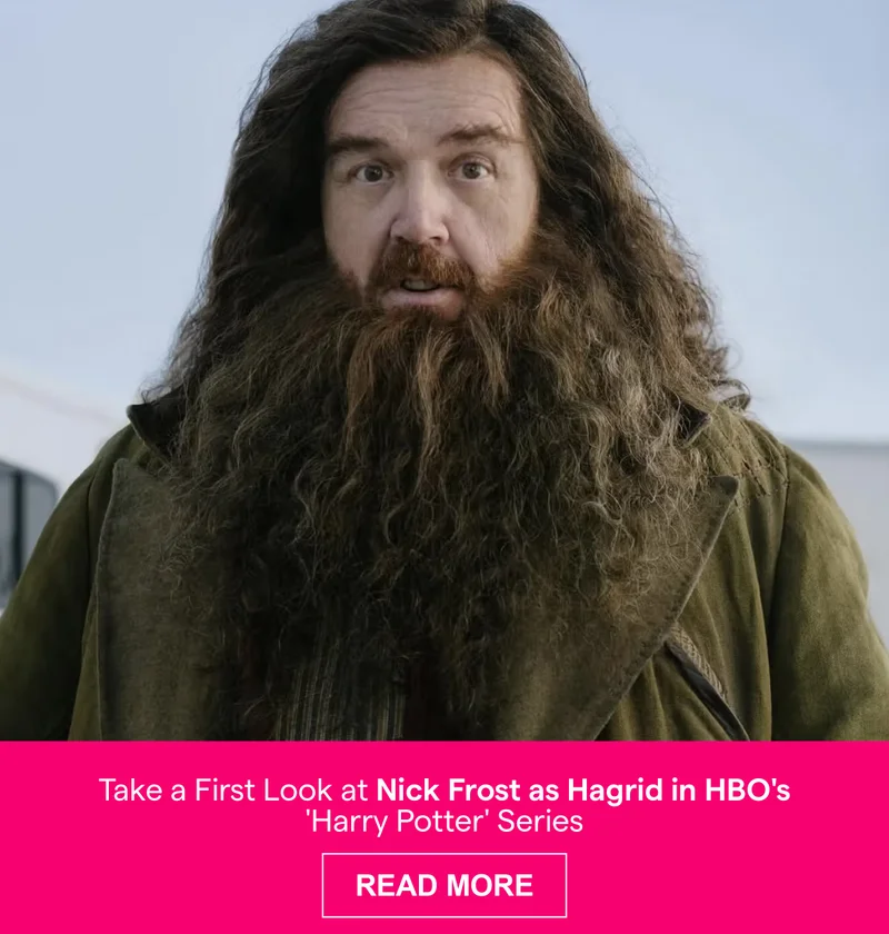 Take a First Look at Nick Frost as Hagrid in HBO's 'Harry Potter' Series
