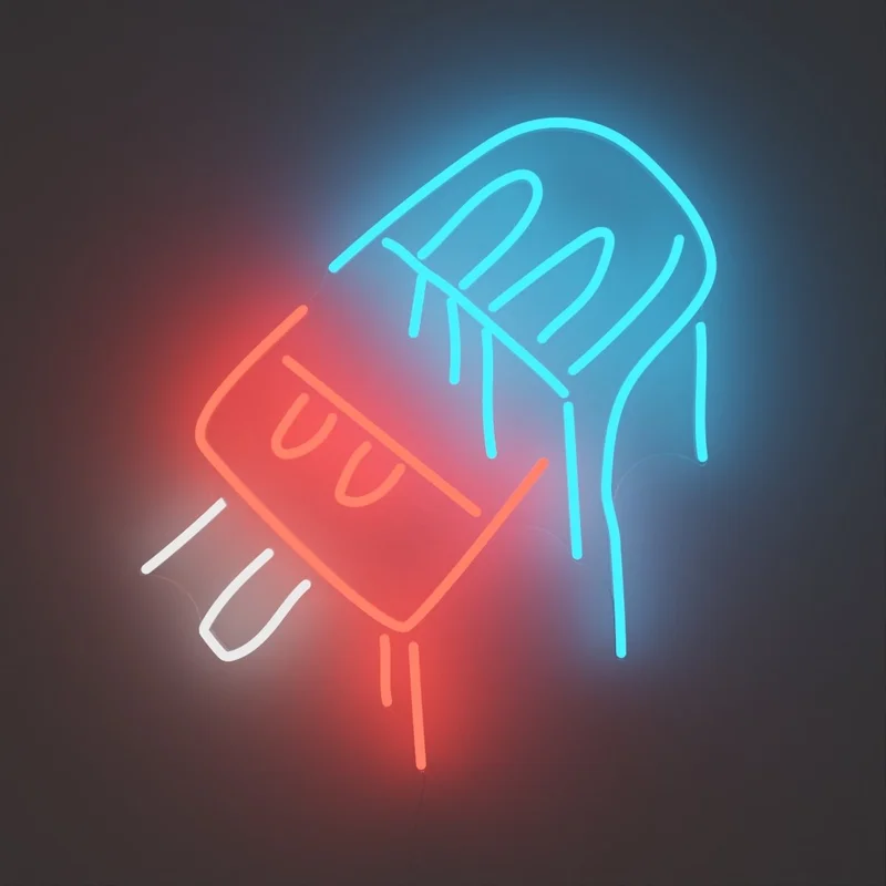 Image of Junkpop by Gregory Siff, LED Neon Sign