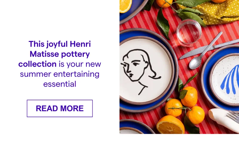 This joyful Henri Matisse pottery collection is your new summer entertaining essential