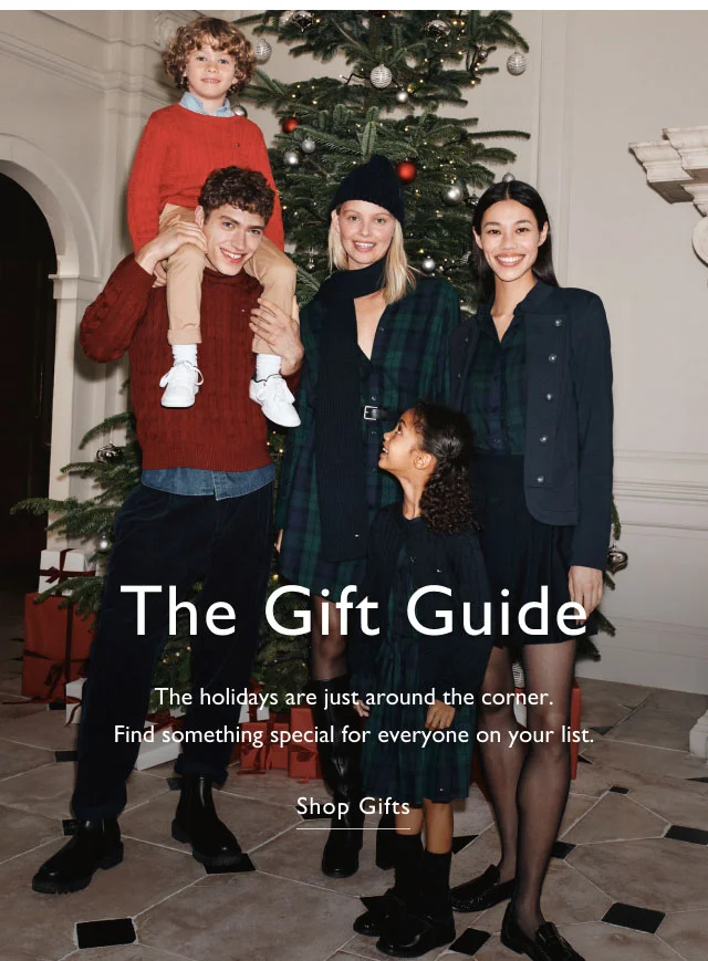 The gift guide The holidays are just around the corner. Find something special for everyone on your list. Shop gifts