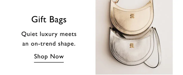Gift bags Quiet luxury meets an on-trend shape. Shop now
