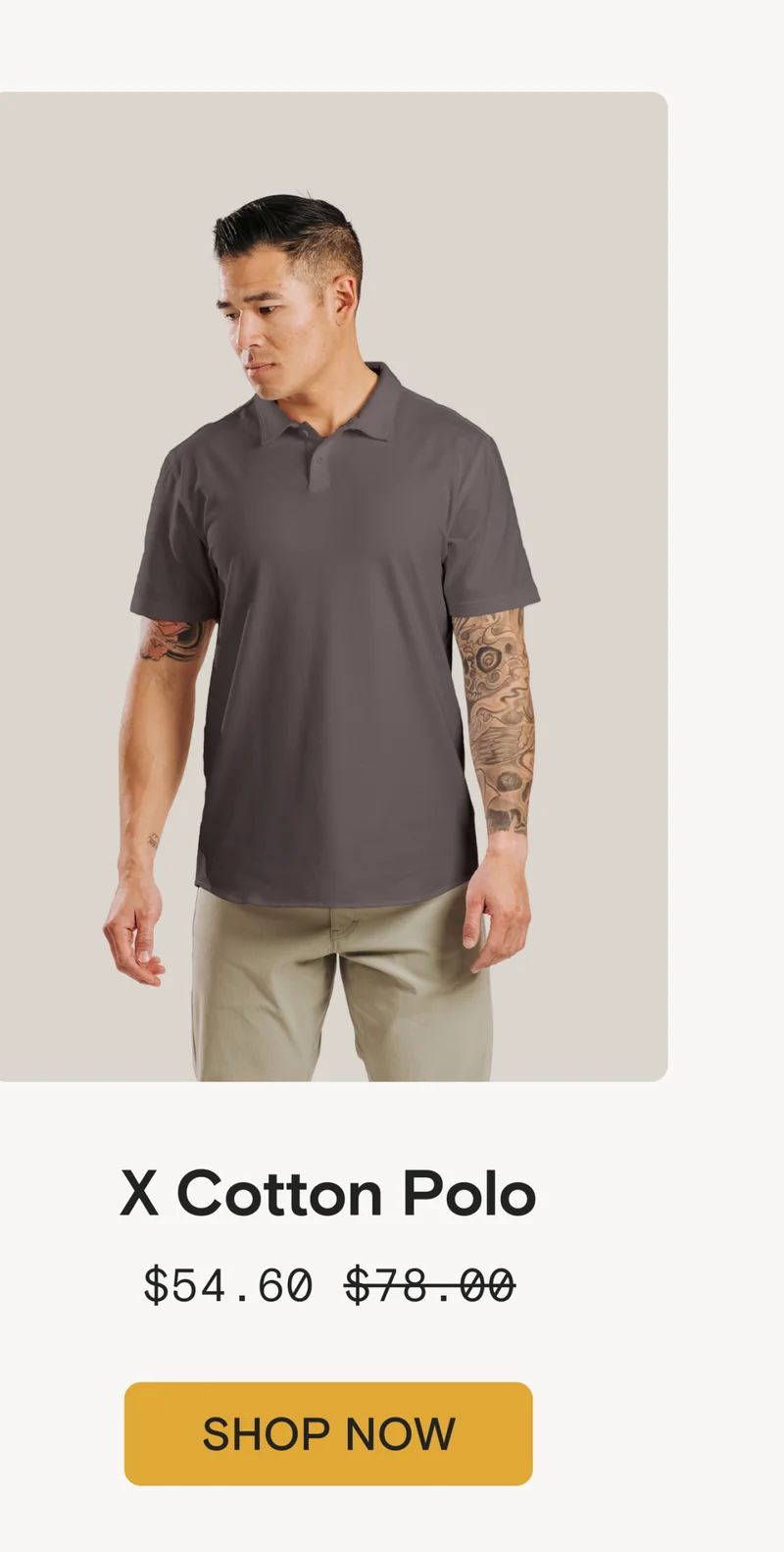 X Cotton Polo