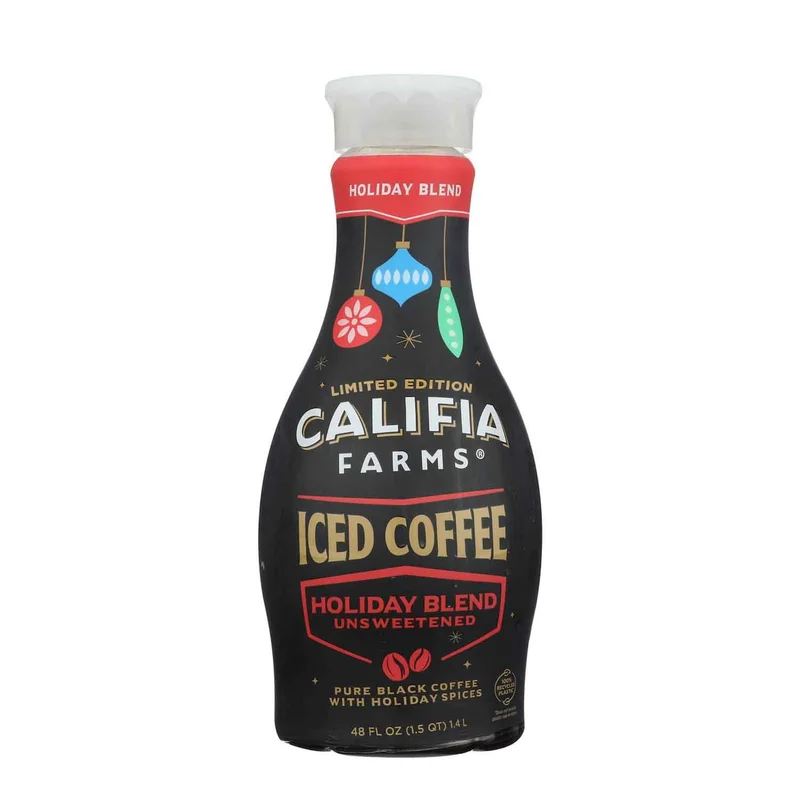 Iced Coffee, Holiday Blend, 48 Fl Oz