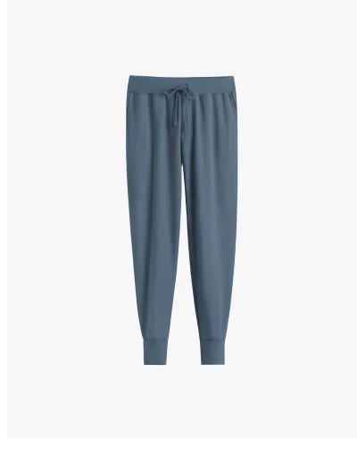 French Terry Tapered Lounge Pant Indigo