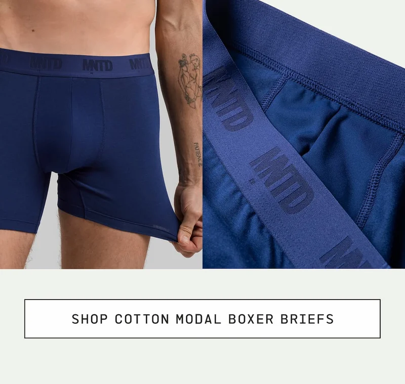SHOP COTTON MODAL BOXER BRIEFS
