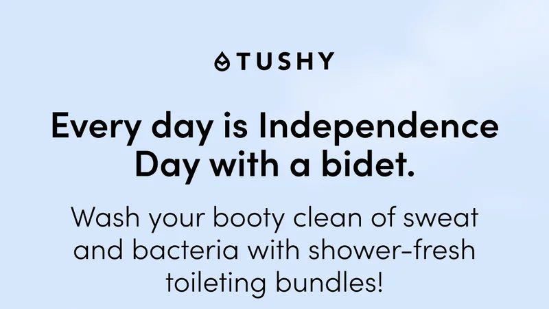 Wash your booty