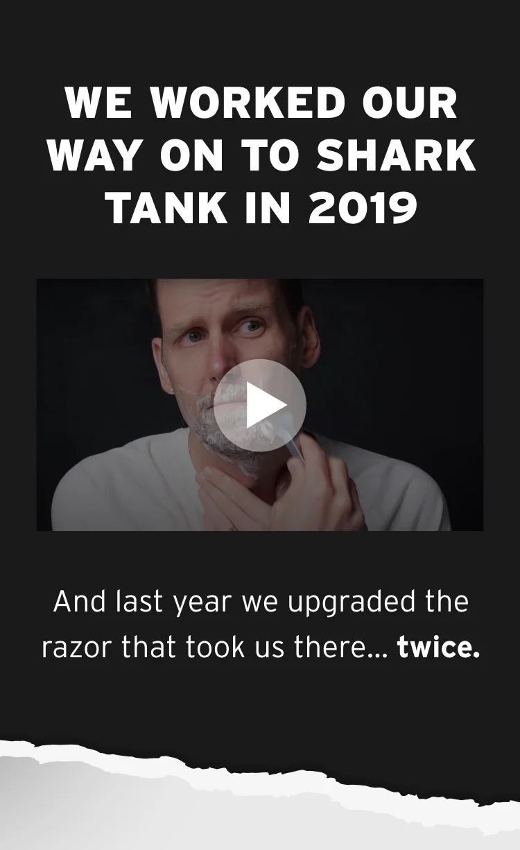 We worked our way on to shark tank