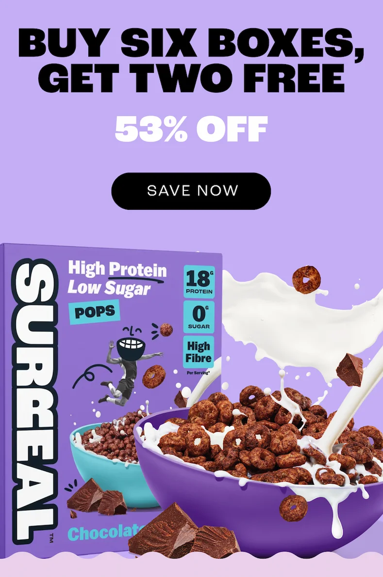 BUY SIX BOXES, GET TWO FREE!
