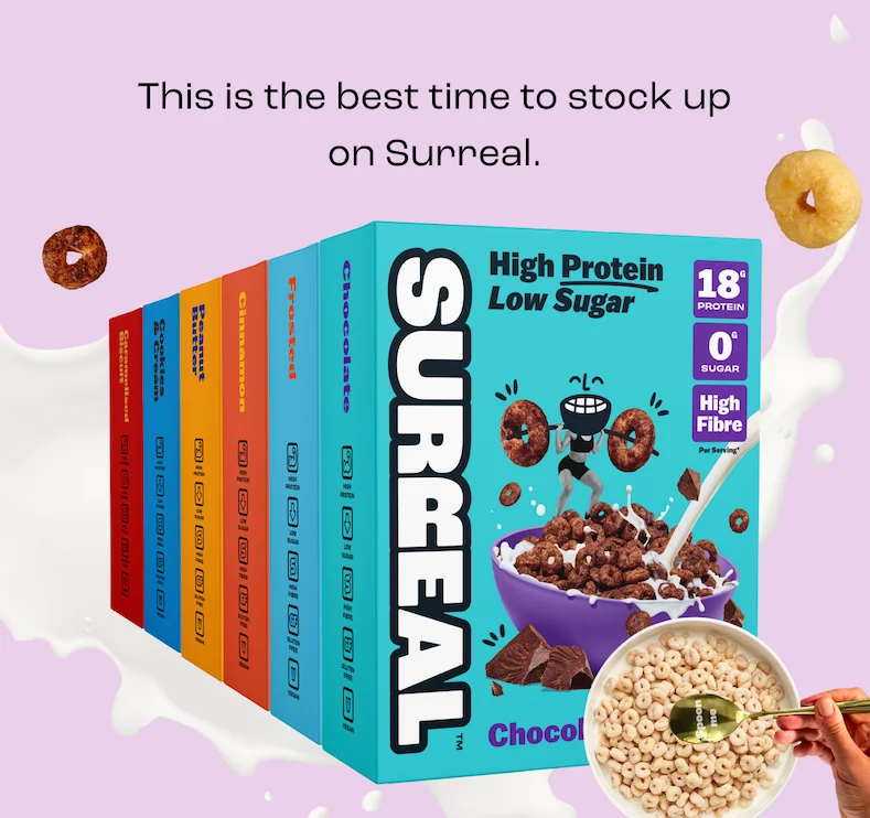 This is the best time to stock up on Surreal.