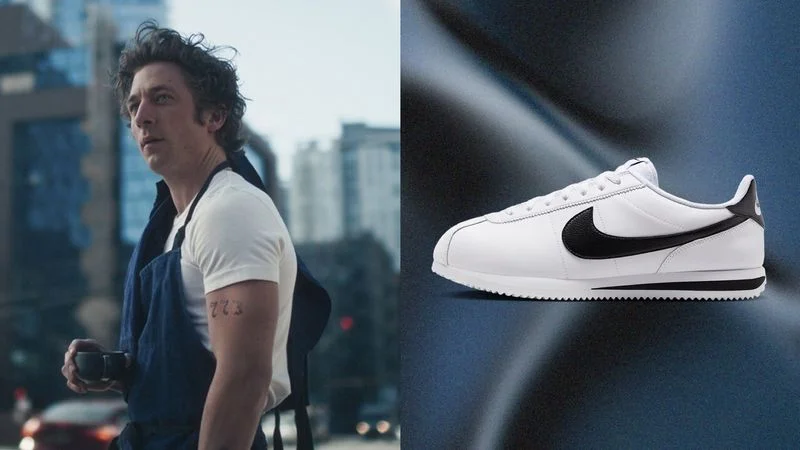 Jeremy Allen White wearing the Nike Cortez in season 4 of 'The Bear'.