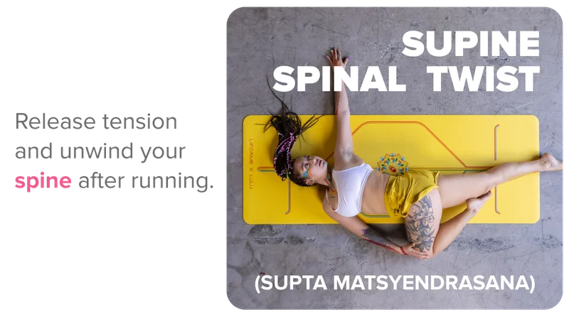 supine spinal twist