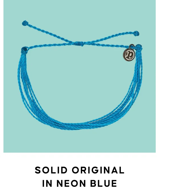 Solid Original in Neon Blue