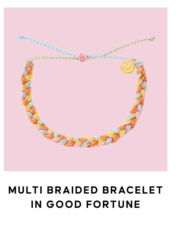 Multi Braided Bracelet in Good Fortune