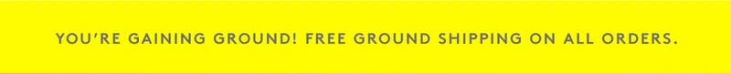 ground shipping skinny banner