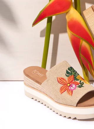 Diana Mule Wedge Sandal
