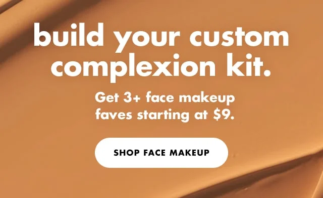 Get 3+ face makeup faves starting at $25.