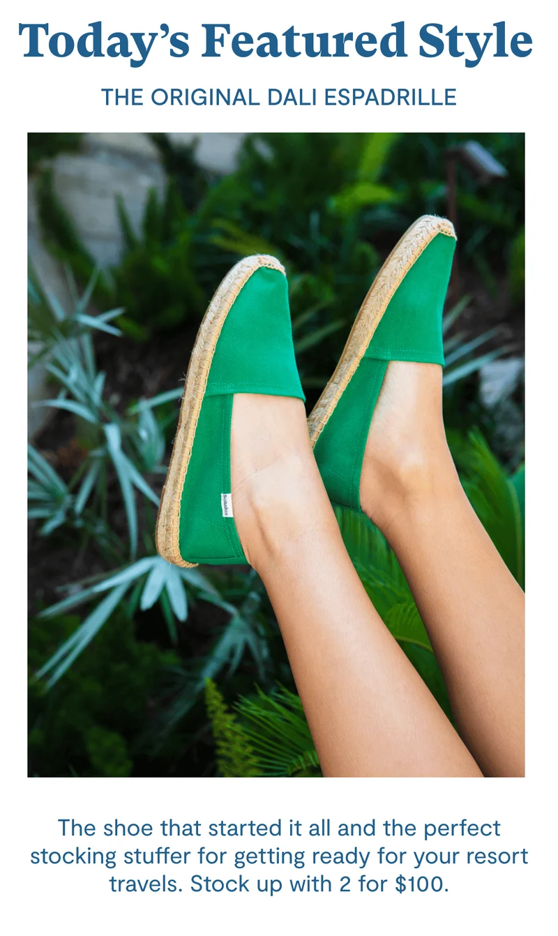2 for $100 Espadrilles