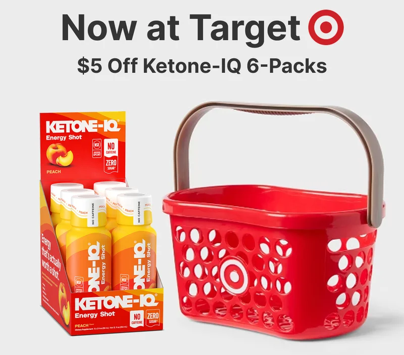 Now at Target $5 Off Ketone-IQ 6-Packs