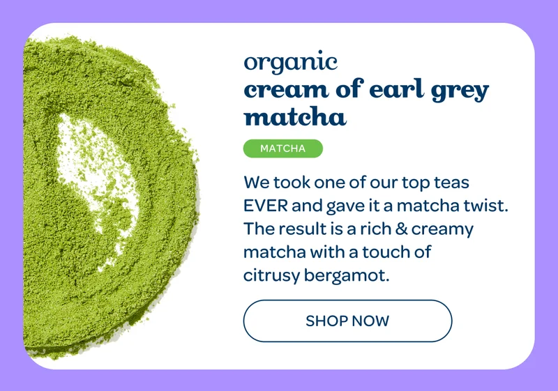 Cream of earl grey matcha - Shop now
