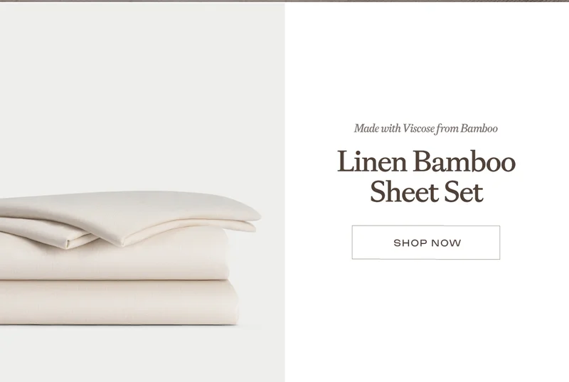 Linen Bamboo Sheet Set SHOP NOW