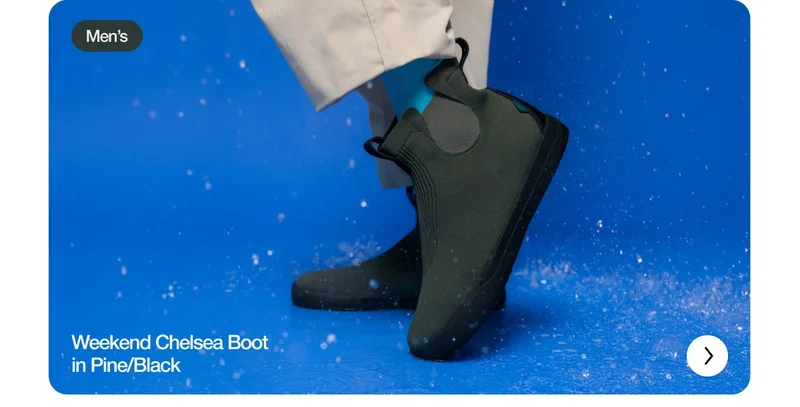 Weekend Chelsea Boot in Pine/Black (Men's)