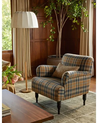 Vyolet Accent Chair-Bereket Ebony