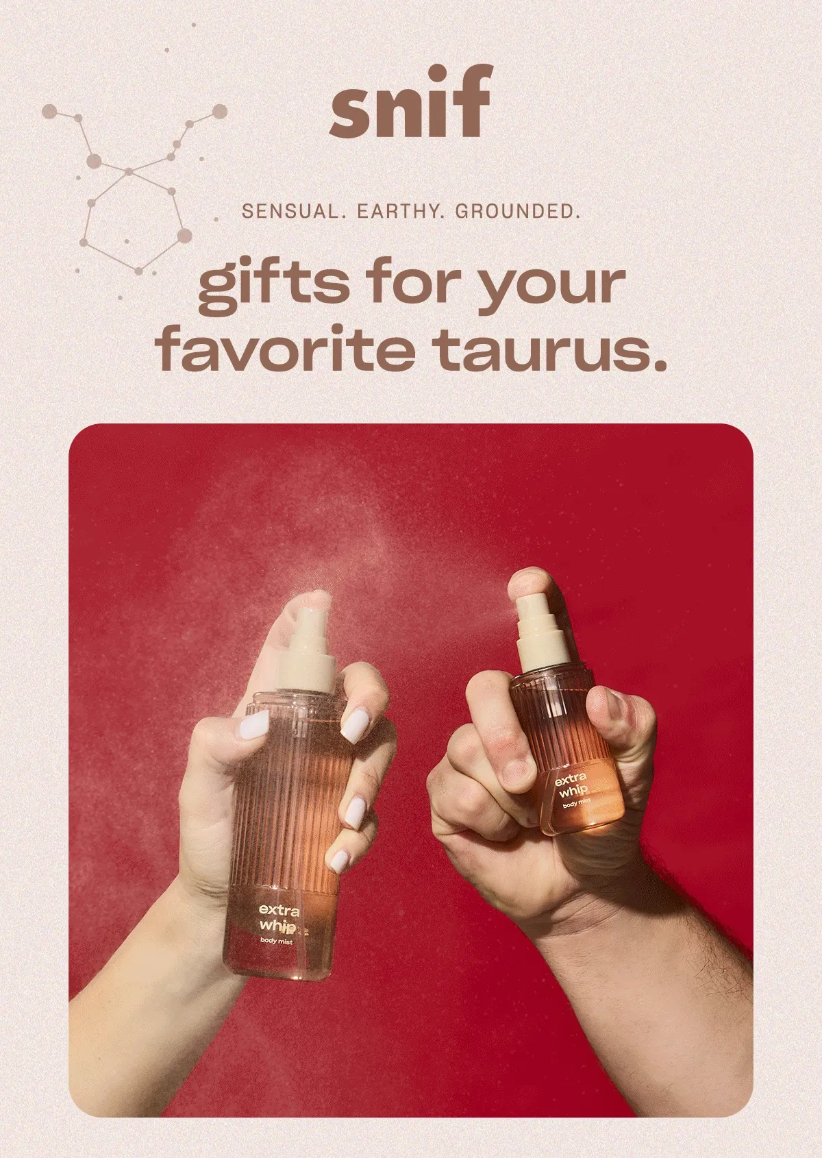 sensual. earthy. grounded. gifts for your favorite taurus.