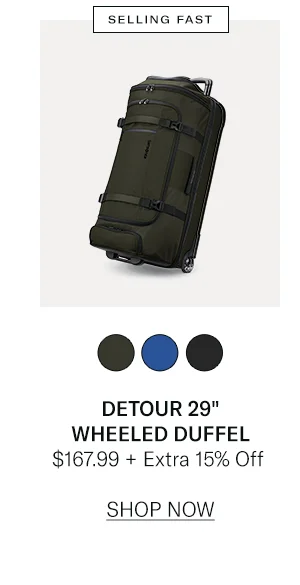 Detour 29" Wheeled Duffel