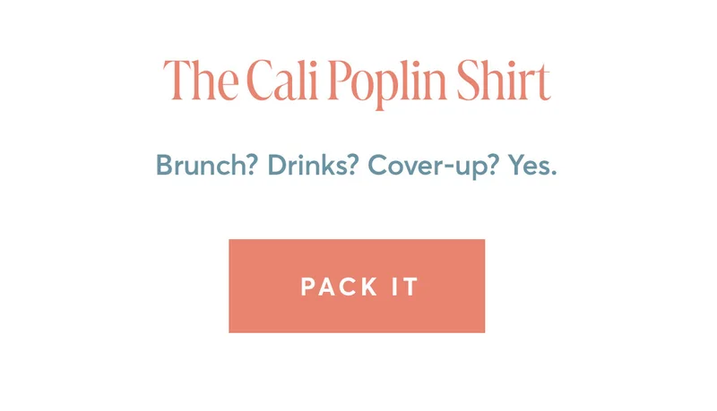 Poplin Shirt