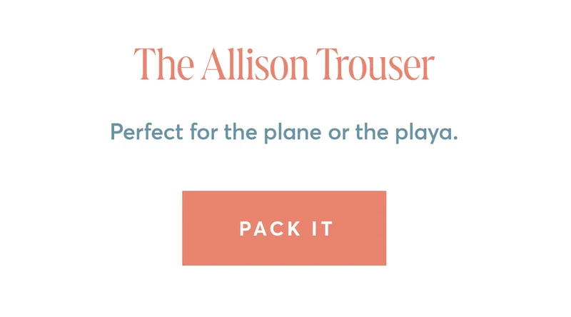 Allison Trouser