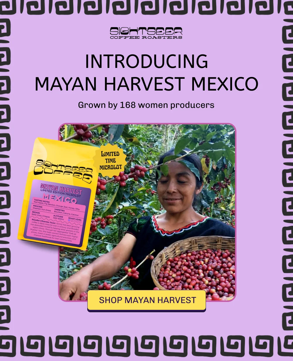 Introducing  Mayan Harvest Mexico! Grown by 168 women producers.  Shop MAYAN HARVEST!