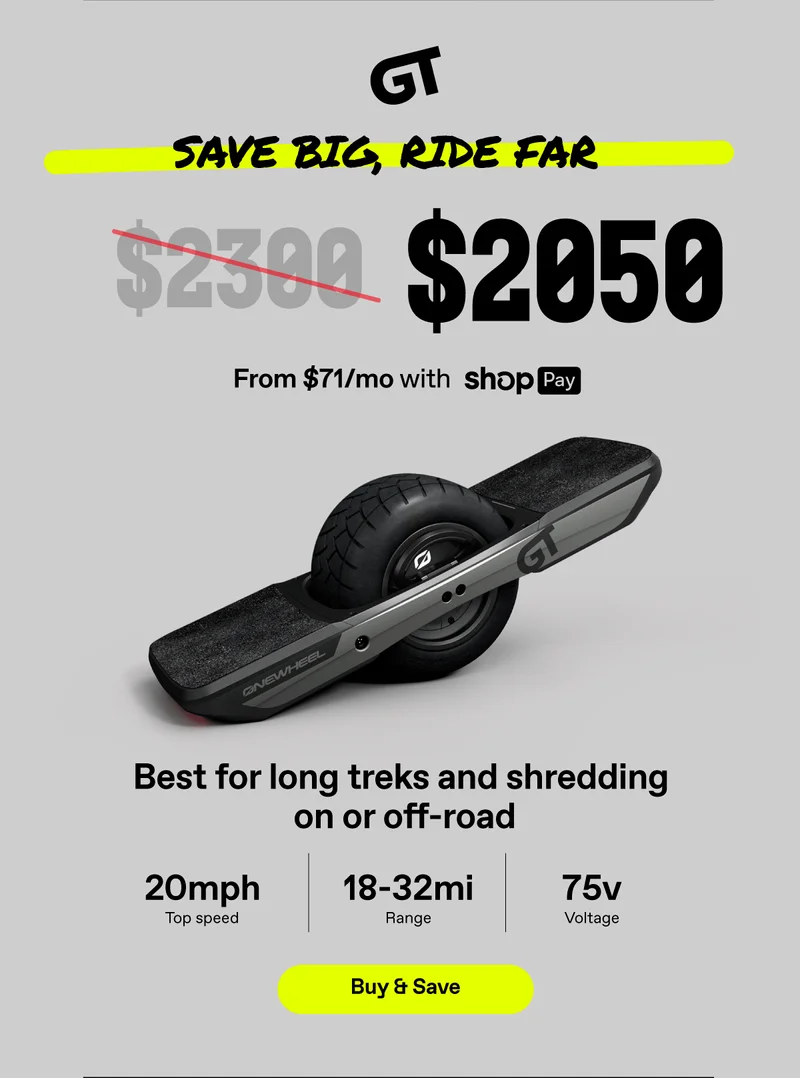 Onewheel GT